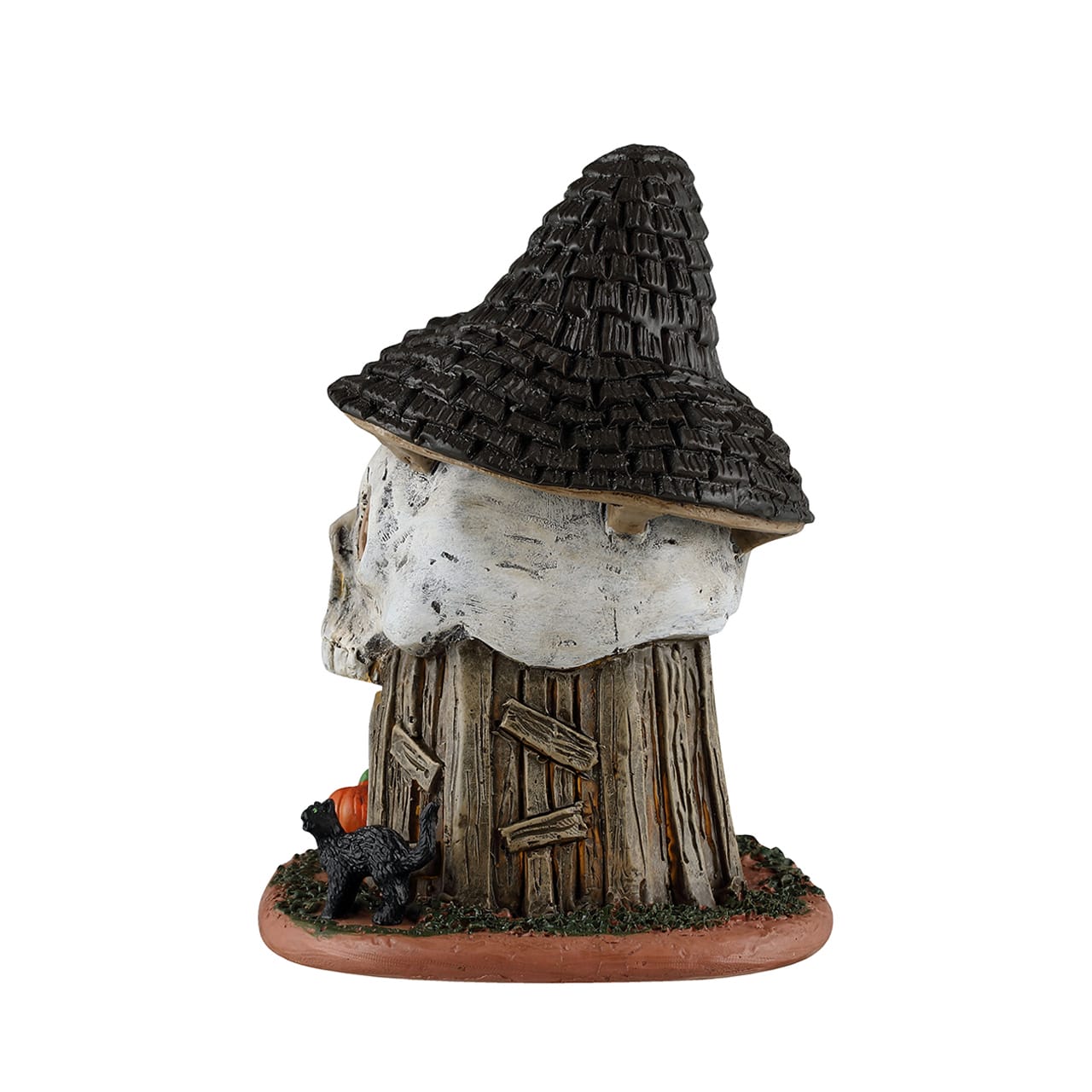 lemax-witch-s-skull-hut-beleuchtetes-gruselhaus-spooky-town image 3