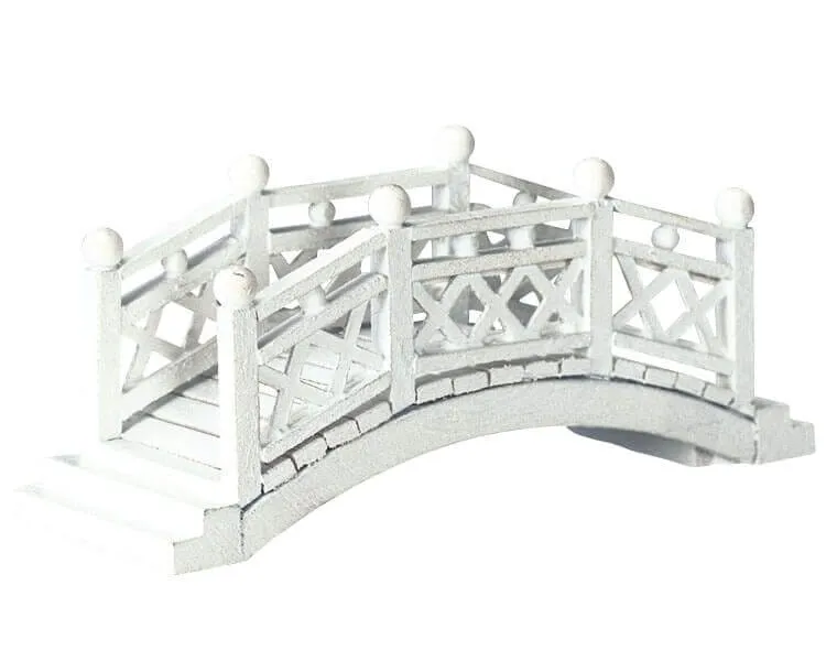 lemax-holidays-seasons-white-foot-bridge-miniatur-br-cke-wei image 1
