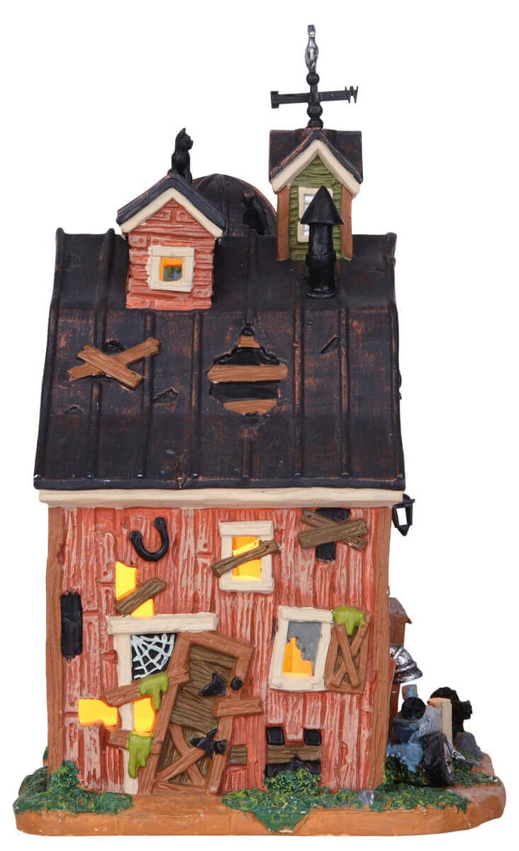 lemax-dilapidated-barn-verfallene-scheune-spooky-town image 3