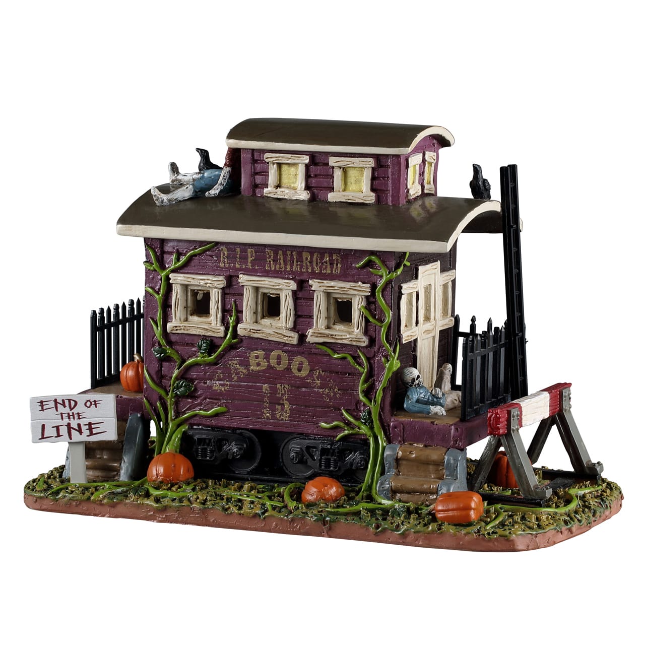lemax-creepy-ca-boo-se-spooky-town-eisenbahnwagen image 1