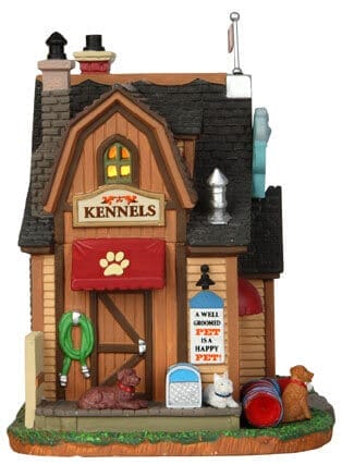 lemax-friendly-fields-pet-camp-tierheim-szene-f-r-weihnachtsd-rfer image 2