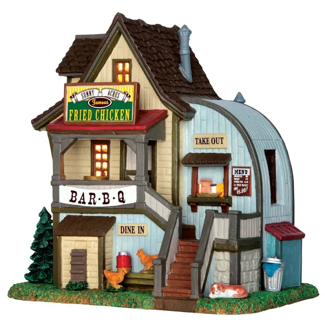 lemax-sunny-acres-famous-fried-chicken-miniatur-restaurant image 1
