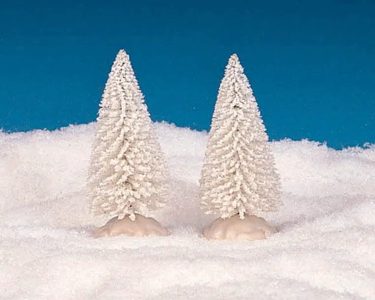 lemax-4-snow-pine-miniatur-tannenb-ume-4er-set image 1