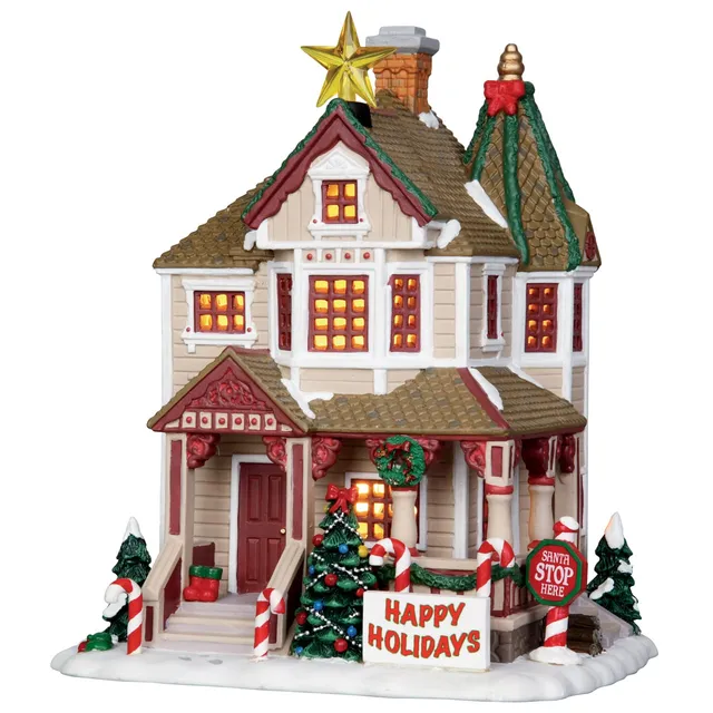 lemax-madison-residence-beleuchtetes-wohnhaus-miniatur image 1