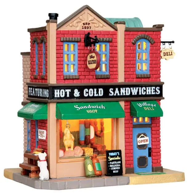 lemax-village-delicatessen-weihnachtsdorf-haus image 1