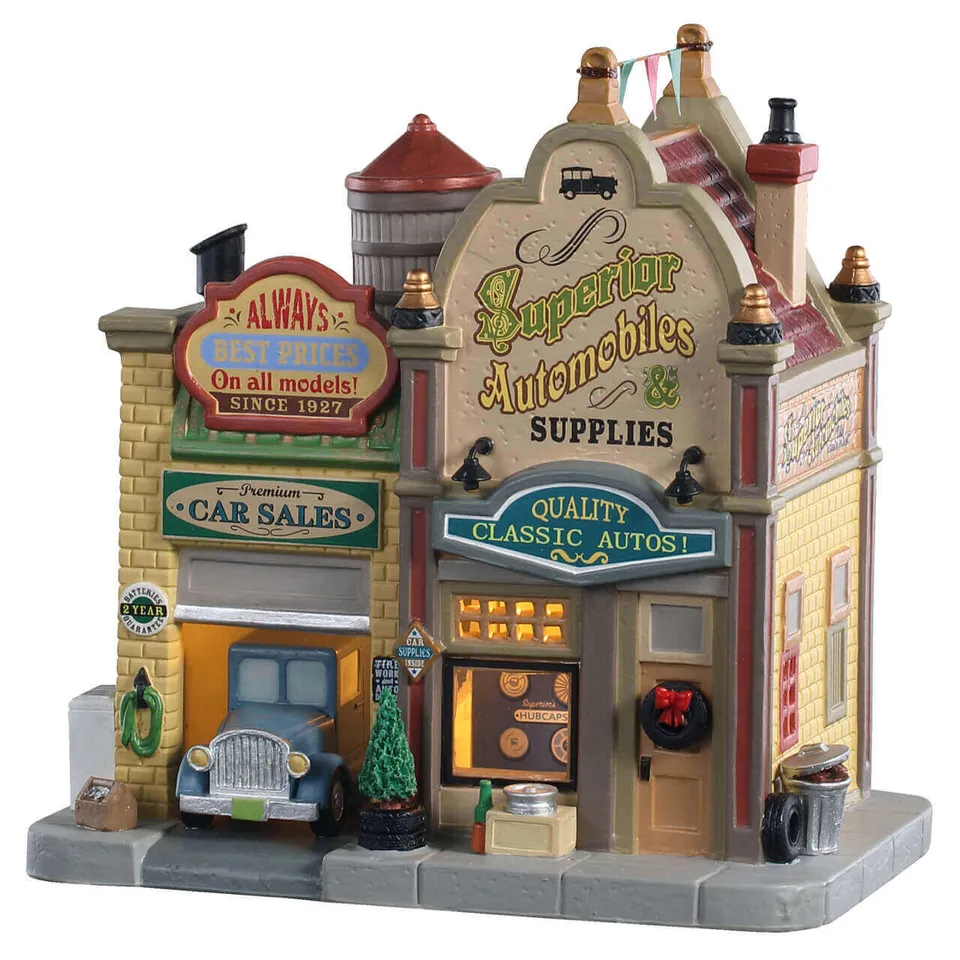 lemax-superior-automobiles-miniatur-autohaus-caddington-village image 1