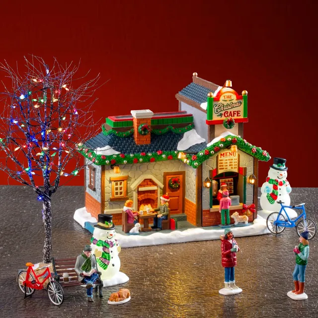 lemax-the-christmas-cafe-set-caddington-figuren-set image 1