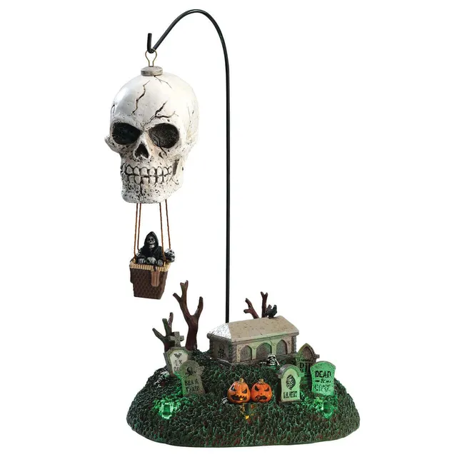 lemax-spooky-town-reaper-s-landing-fahrgesch-ft image 1
