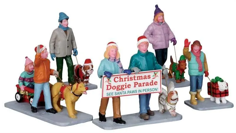lemax-christmas-doggie-parade-set-of-5-hunde-figuren image 1