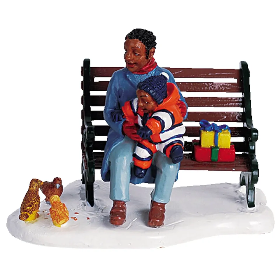 lemax-at-the-park-plymouth-corners-park-figuren-set image 1