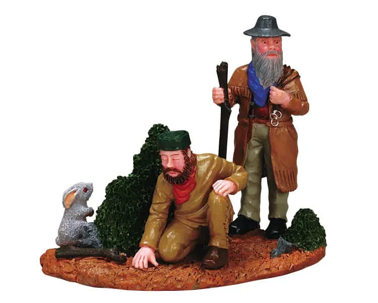 lemax-hot-on-the-trail-miniaturfigur-weihnachtsdorf image 1