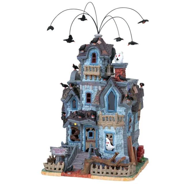 lemax-abandoned-house-spooky-town-miniatur-geisterhaus image 1
