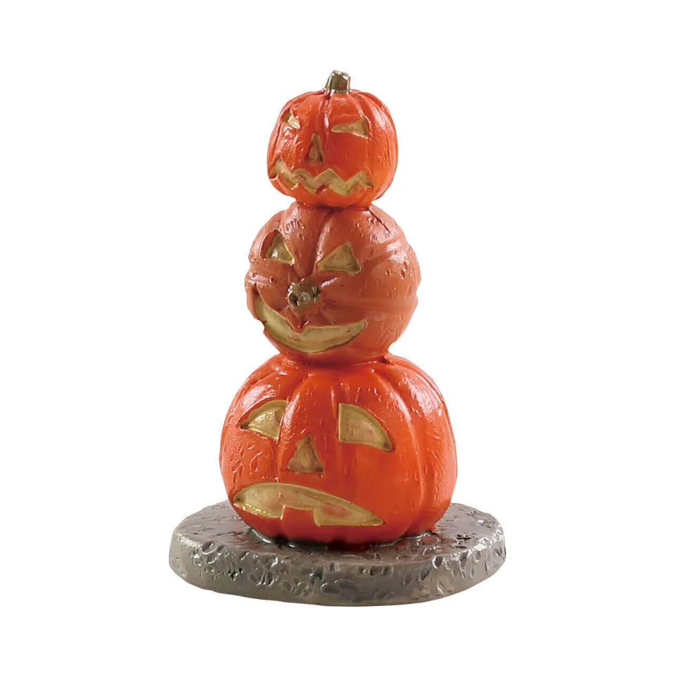 lemax-stacked-spooky-pumpkins-gruselige-k-rbisse-f-r-halloween image 1