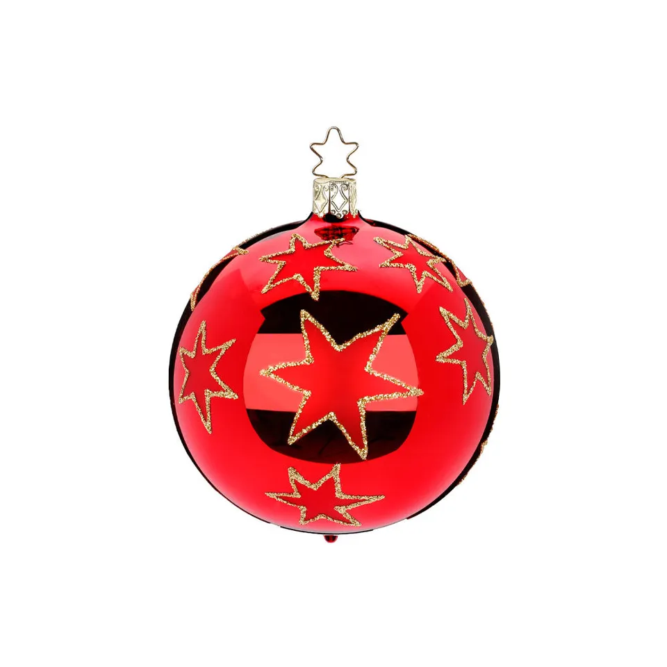 inge-glas-weihnachtssterne-christbaumkugel-glaskugel-6-cm-rot image 1
