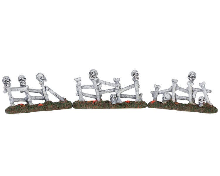 lemax-bone-fence-spooky-town-miniatur-knochenzaun image 1