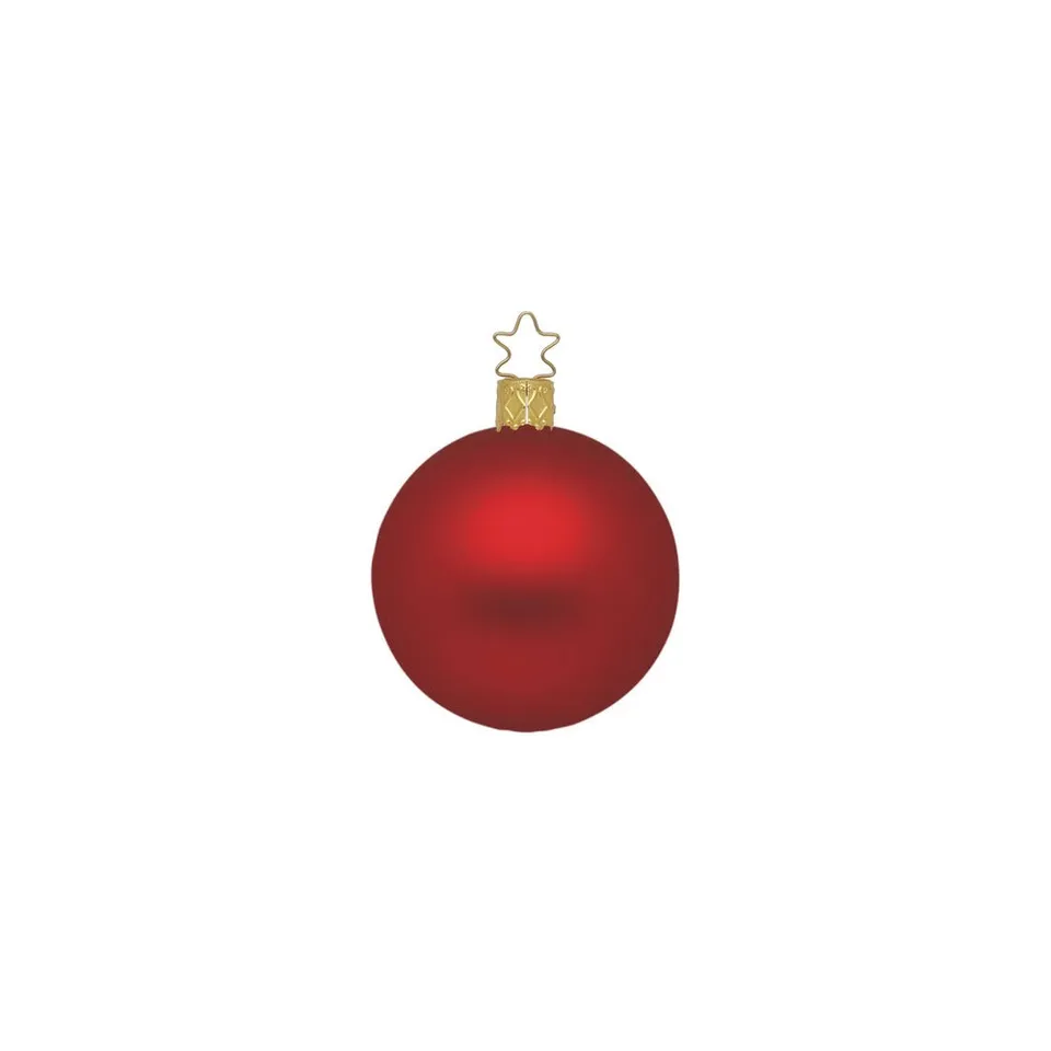 inge-glas-christbaumkugeln-ochsenblut-matt-6-cm image 1