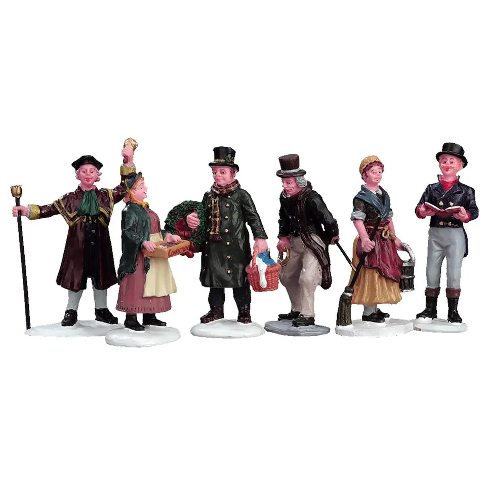 lemax-village-people-figurines-caddington-figuren-6er-set image 1