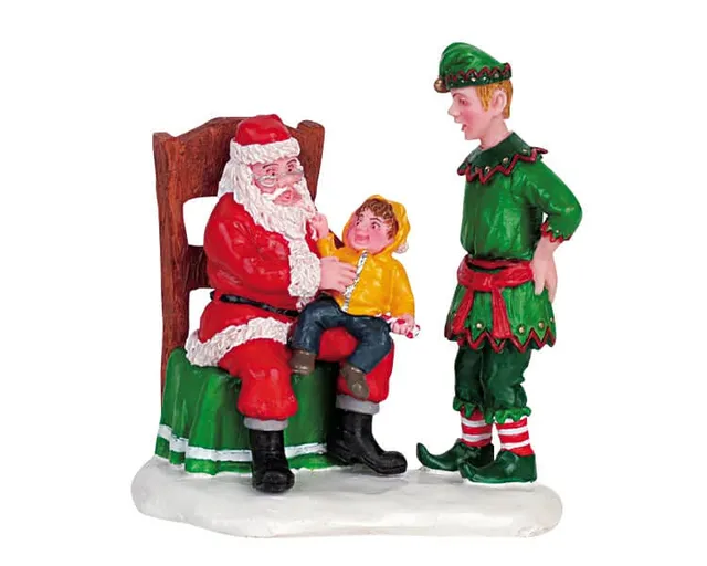 lemax-santa-unmasked-weihnachtsfigur-miniatur image 1