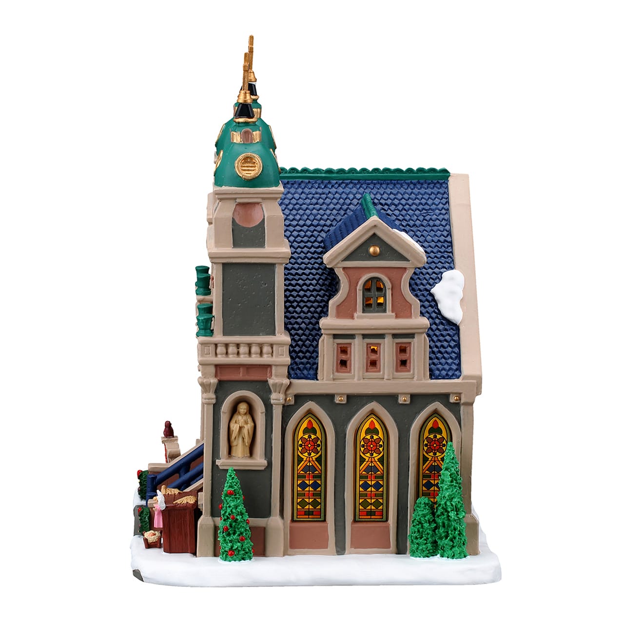 lemax-st-stanislaus-cathedral-beleuchtete-miniaturkirche image 2