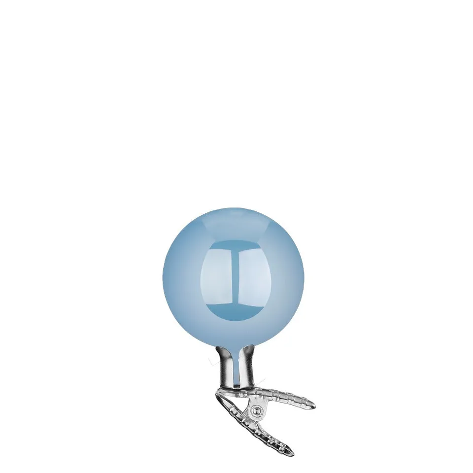 inge-glas-kugeln-auf-clip-christbaumkugeln-azur-opal-6-cm image 1