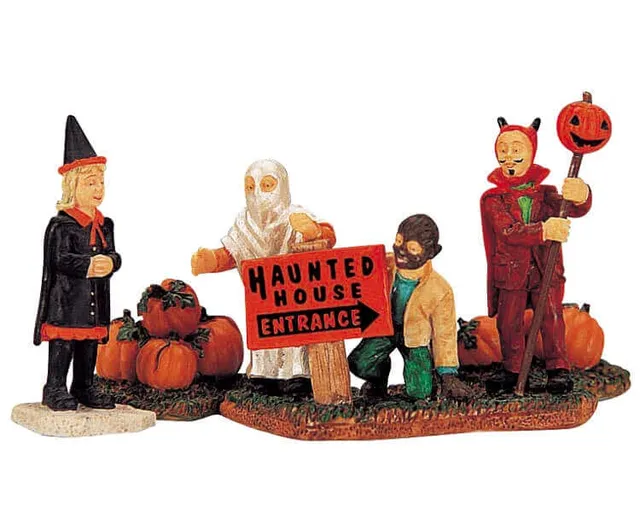 lemax-spooky-town-figur-haunted-house-visitors-gruselige-besucher image 1