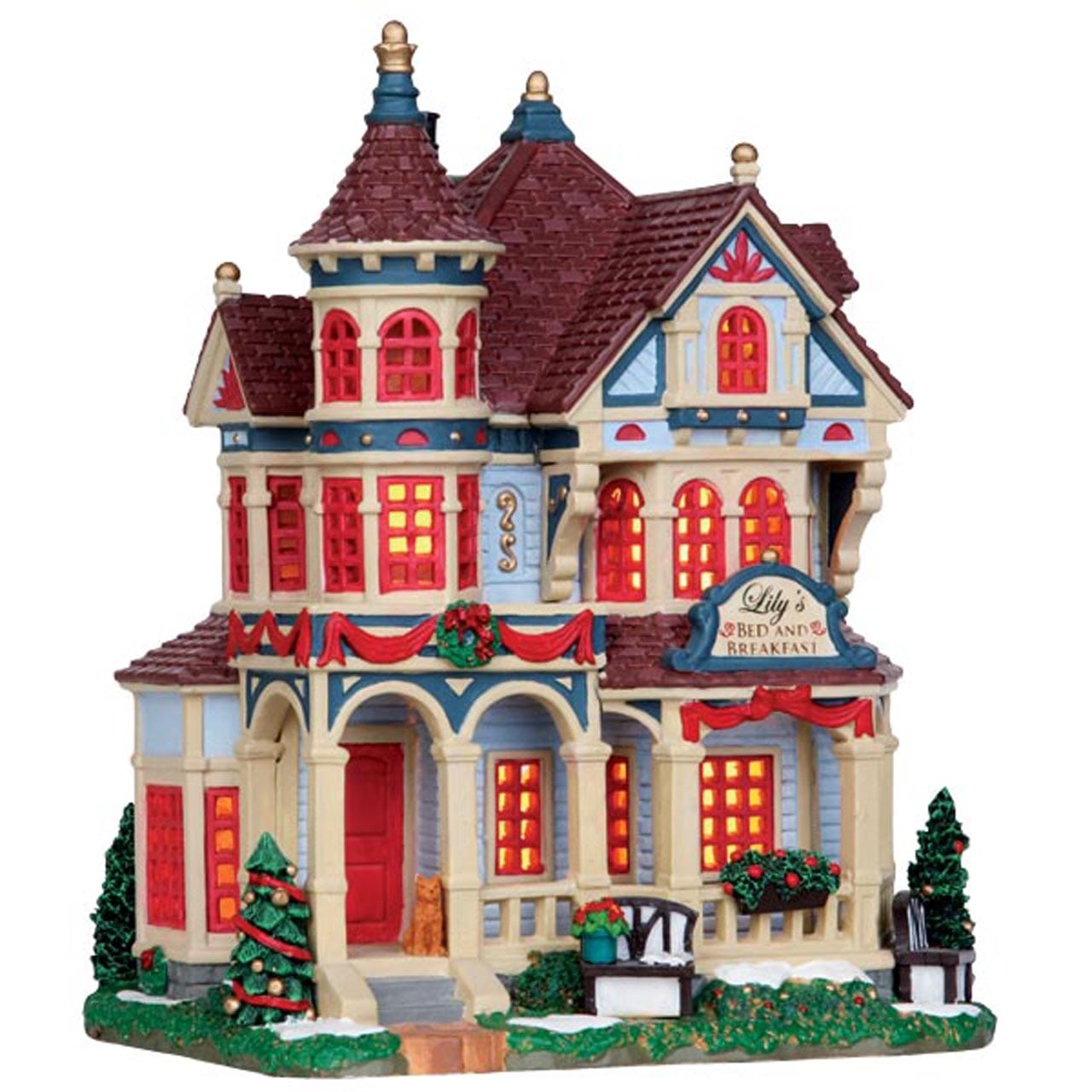 lemax-lily-s-bed-breakfast-beleuchtetes-miniaturhaus-holidays-seasons image 1