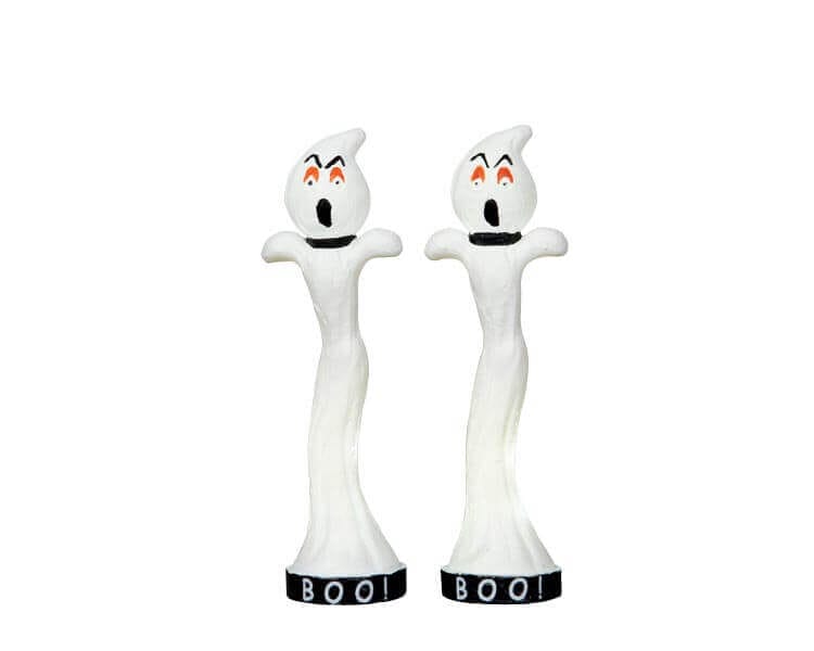 lemax-ghost-lamp-post-spooky-town-laterne image 1