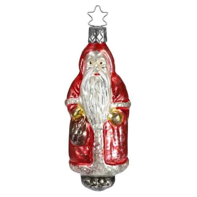 inge-glas-nostalgischer-santa-christbaumkugel-11-cm image 1