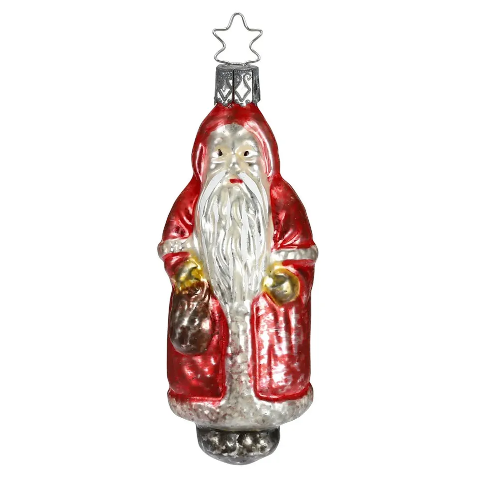 inge-glas-nostalgischer-santa-christbaumkugel-11-cm image 1