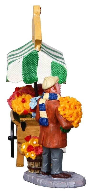 lemax-flower-cart-miniatur-blumenwagen image 2