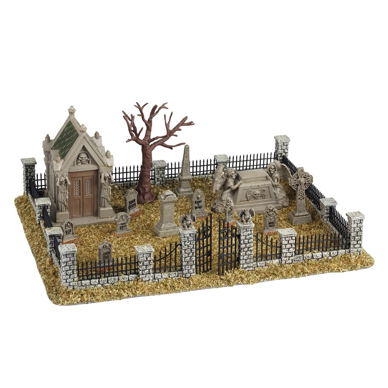 lemax-haunted-souls-graveyard-miniatur-friedhof-spooky-town image 1