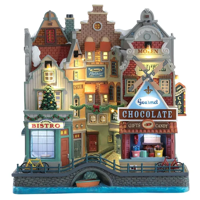 lemax-seaside-christmas-beleuchtetes-miniaturhaus image 1