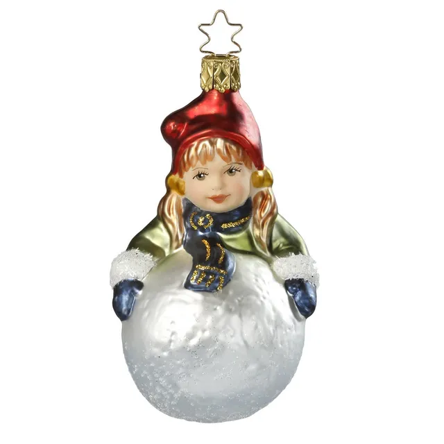 inge-glas-spielen-im-schnee-christbaumkugel-aus-glas-11-cm image 1
