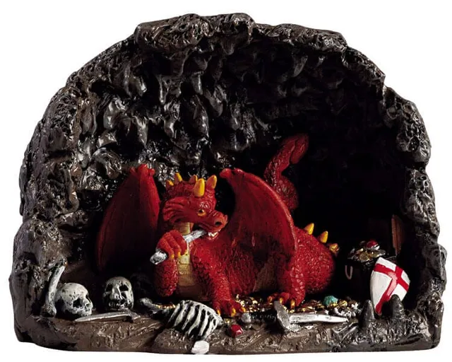 lemax-dragon-s-lair-gruselfigur-spooky-town image 1