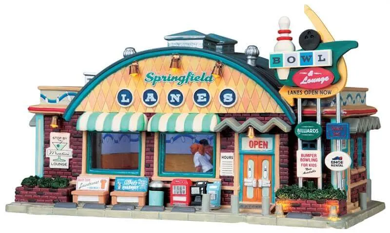 lemax-springfield-lanes-miniatur-bowlinghalle image 1