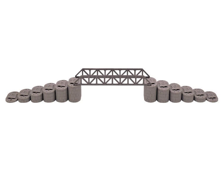 lemax-railroad-trestle-pillars-4-br-ckenpfeiler-zubeh-rset image 1