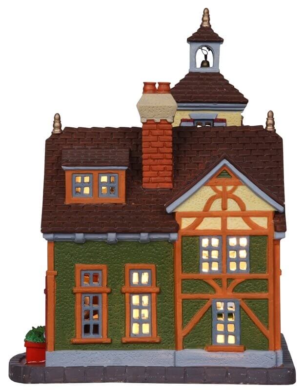 lemax-ye-olde-town-hall-miniatur-rathaus image 3