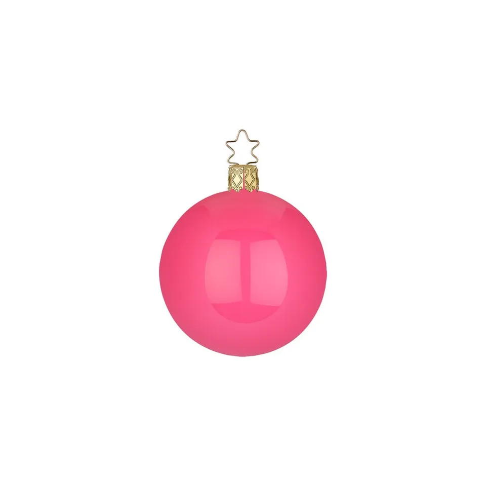 inge-glas-kugeln-pink-emaille-christbaumkugel-8-cm image 1