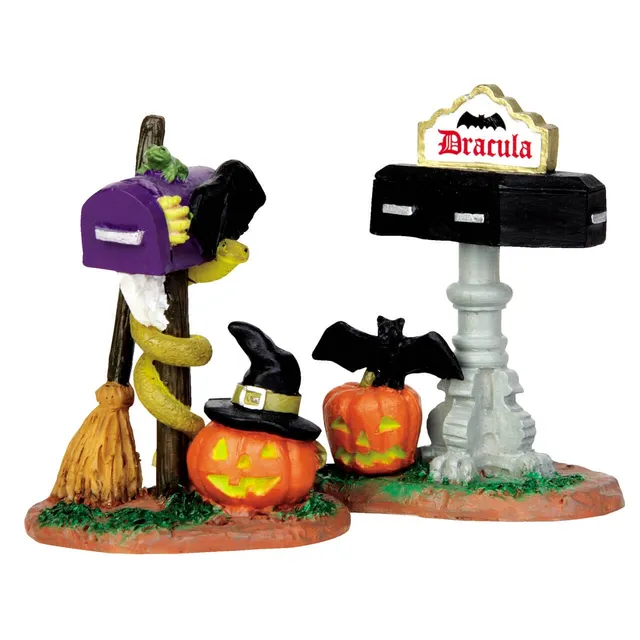 lemax-monster-mailboxes-spooky-town-set-2-teilig image 1
