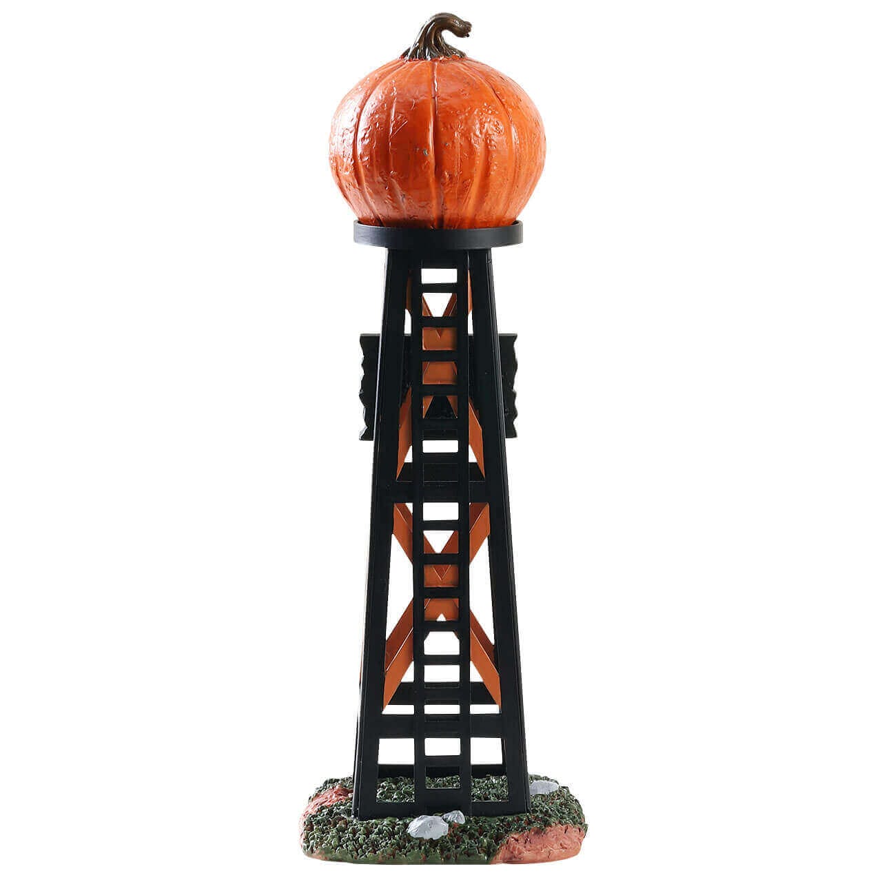 lemax-evil-pumpkin-water-tower-spooky-town-miniatur image 4