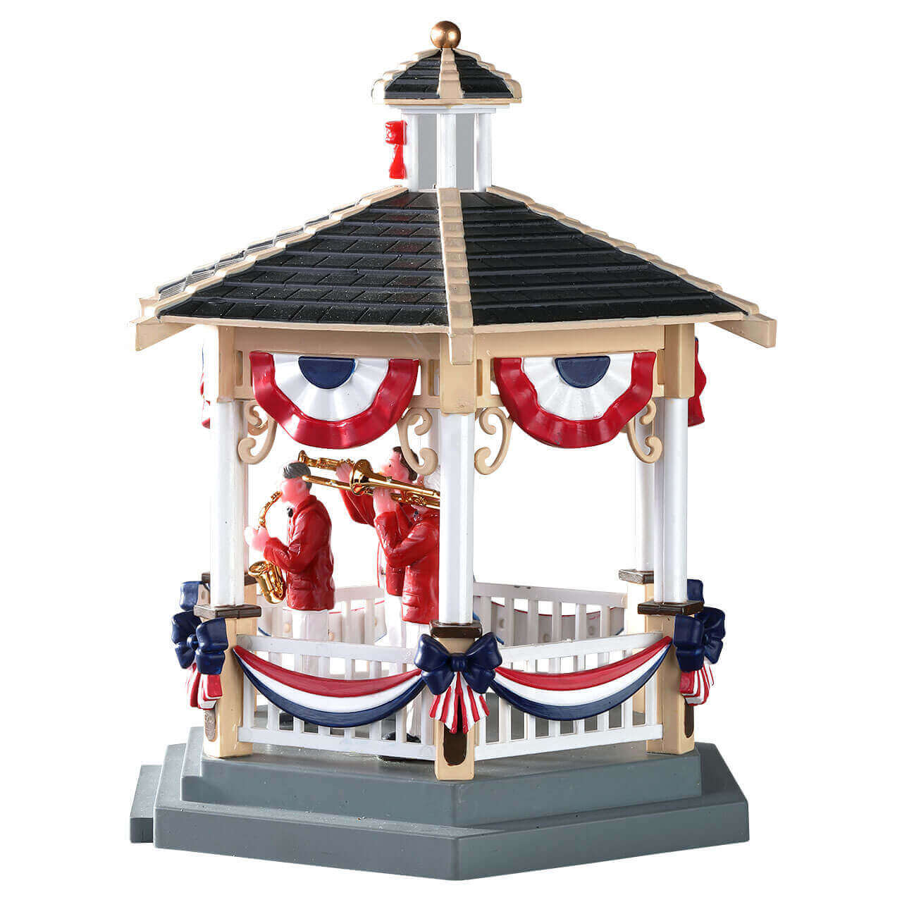 lemax-park-gazebo-weihnachtsdorf-pavillon image 2