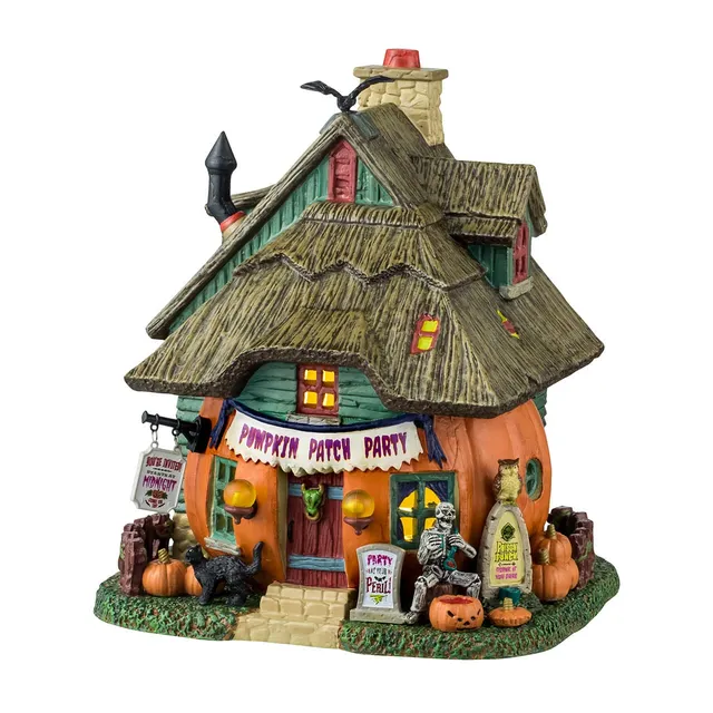 lemax-pumpkin-patch-party-spooky-town-gruselhaus image 1