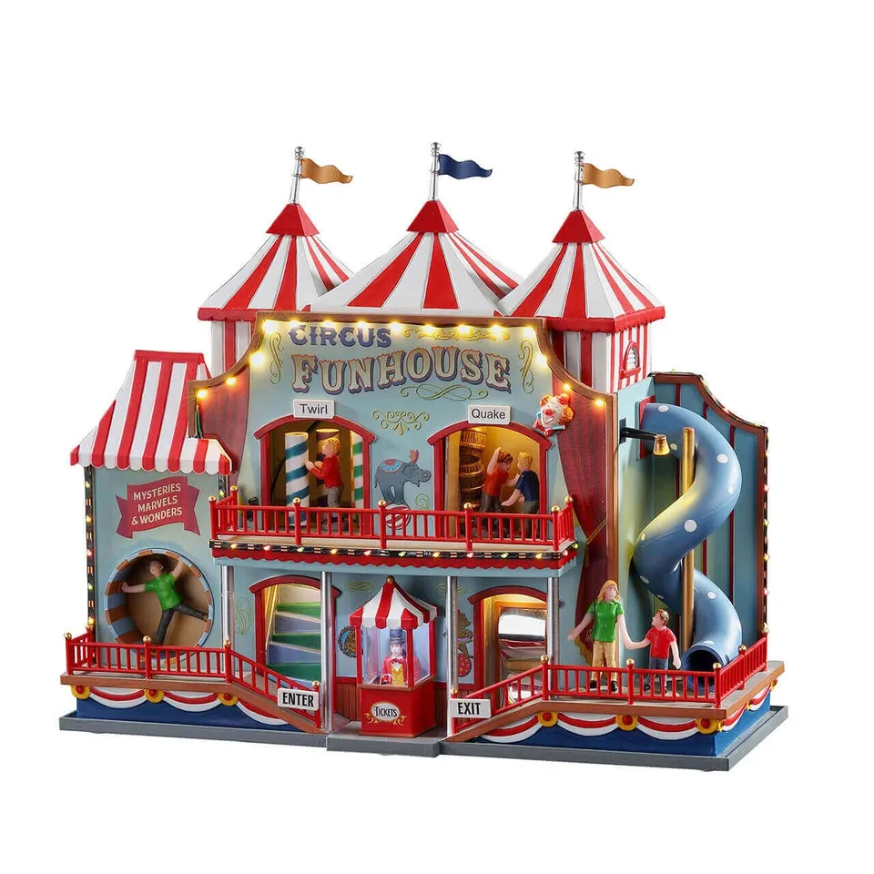 lemax-circus-funhouse-karneval-geb-ude image 1