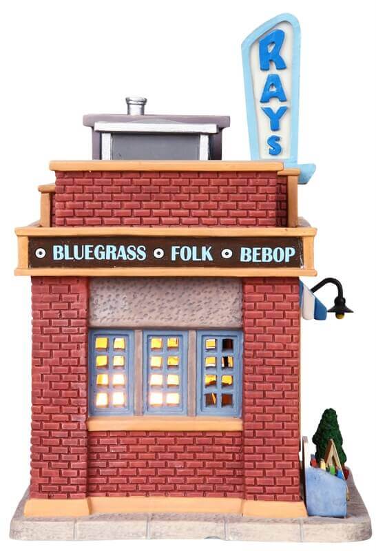lemax-ray-s-record-shop-beleuchteter-miniatur-plattenladen image 3