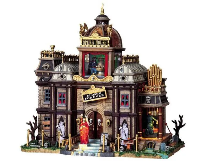 lemax-phantom-s-opera-house-spooky-town-miniaturgeb-ude image 1