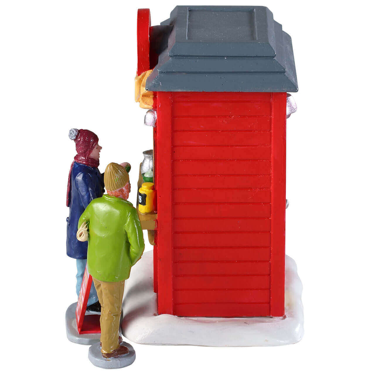 lemax-global-bean-coffee-kiosk-miniatur-kaffee-stand-winter image 2