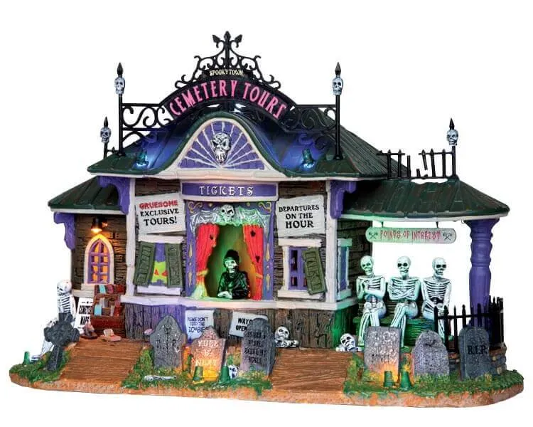 lemax-spookytown-cemetery-tours-halloween-dorf-geb-ude image 1