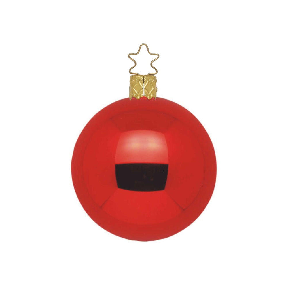 inge-glas-kugel-christbaumkugel-12-cm-rot-glanz image 1