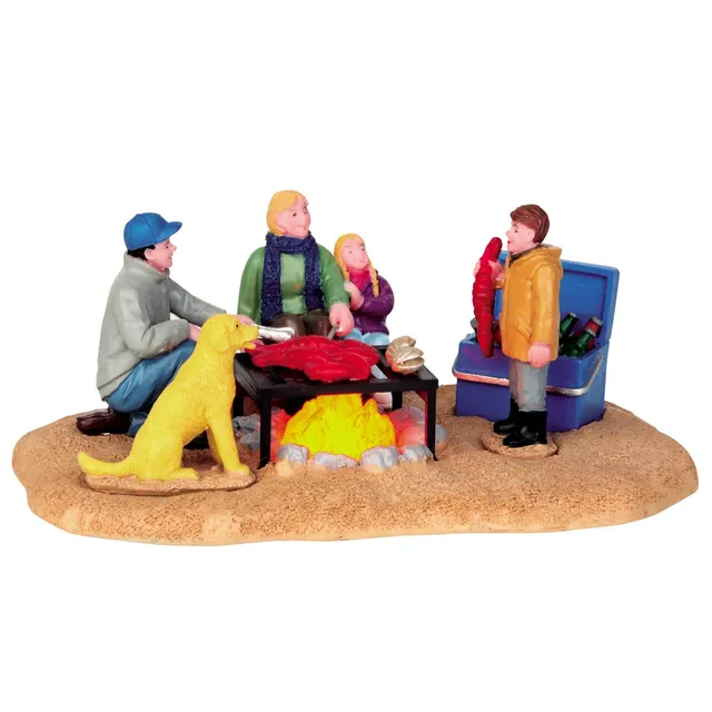 lemax-winter-clambake-miniatur-szene image 1