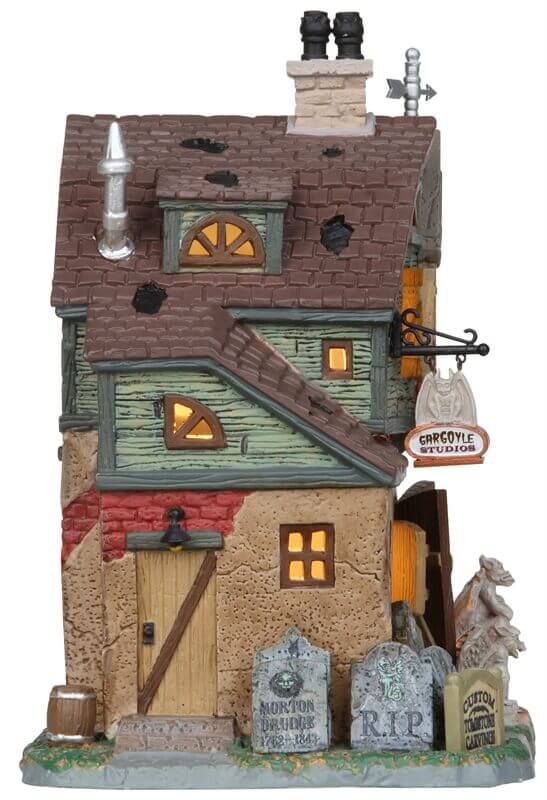 lemax-gargoyle-sculptor-s-studio-spooky-town-figur image 3